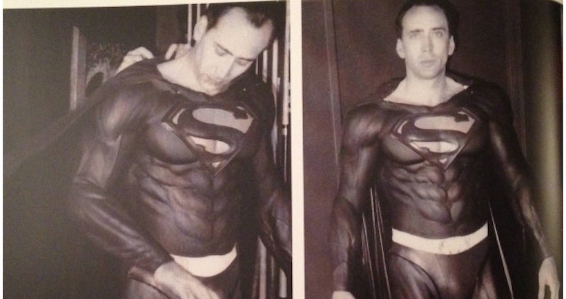 L’histoire derrière la photo de Nicolas Cage en Superman