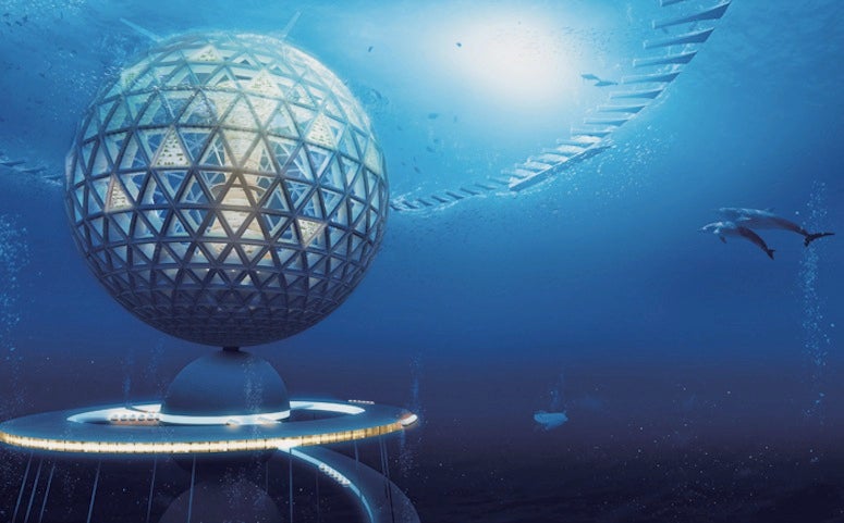 En images : le Japon va construire une ville sous-marine