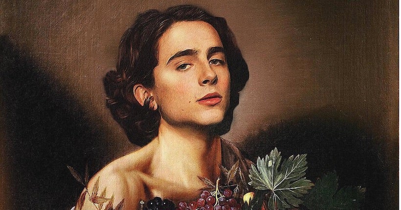 Sur Instagram, Timothée Chalamet se tape l'incruste dans des classiques de la peinture