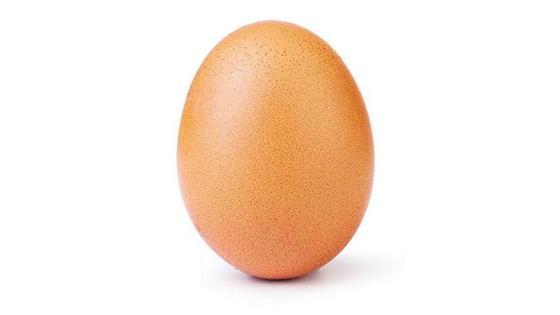 La photo la plus likée d'Instagram est (toujours) un œuf