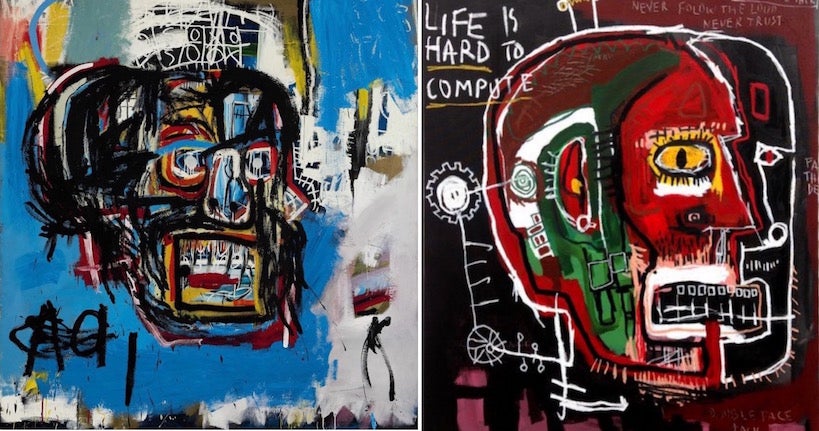 Accusé d’avoir plagié Basquiat, un artiste voit son exposition annulée