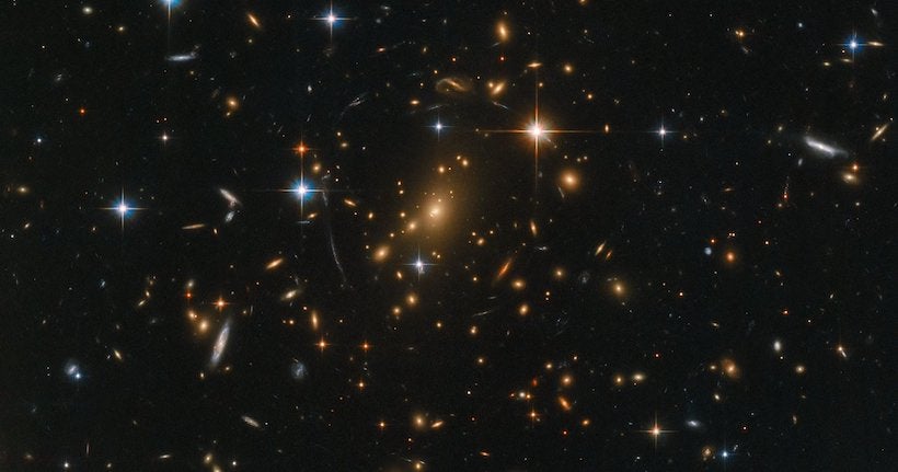 Cette photo d'une galaxie a été transformée en composition musicale