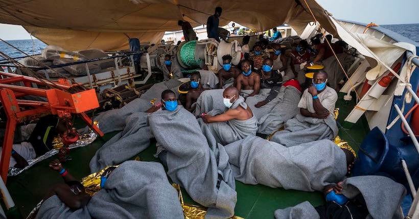 Marseille veut ouvrir son port aux migrants secourus à bord du navire affrété par Banksy