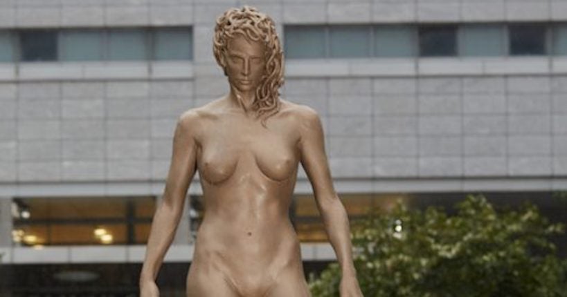 Une sculpture de Méduse créée pour #MeToo est sous le feu des critiques