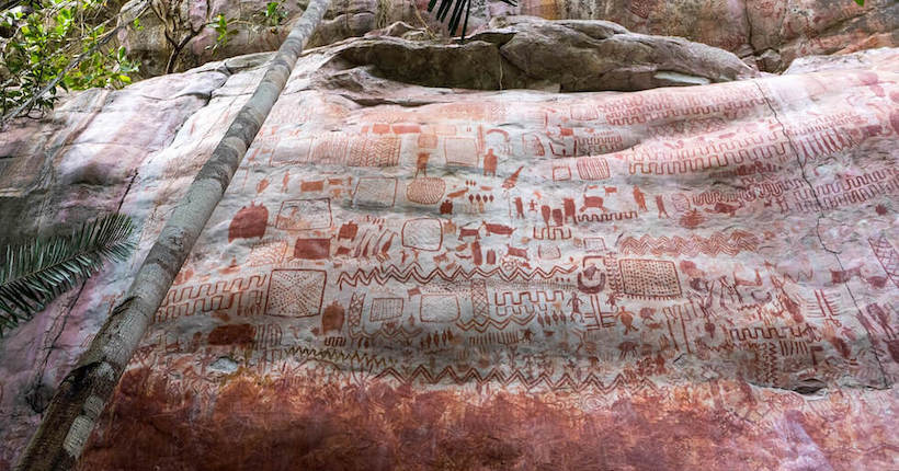 Une immense fresque vieille de 12 500 ans a été découverte dans la forêt amazonienne