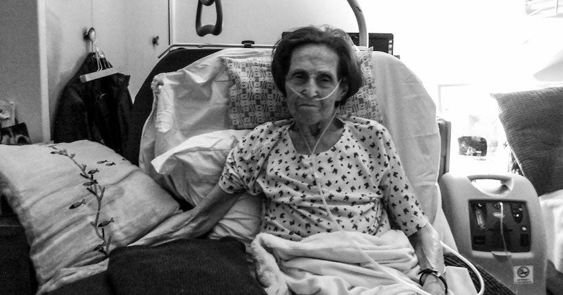 Norah Bembaron a immortalisé les derniers jours de son arrière-grand-mère