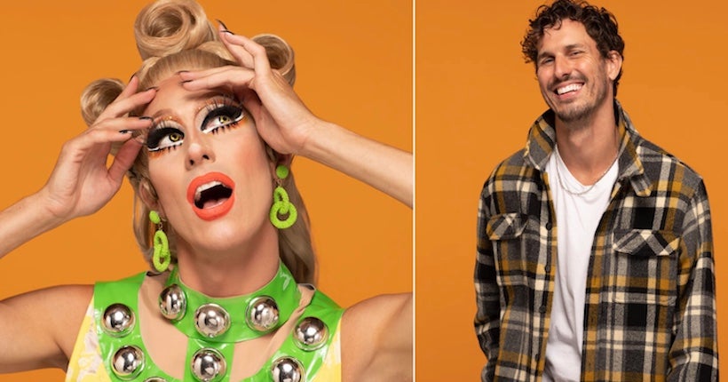 Des photos de drag-queens et kings avant et après leur performance