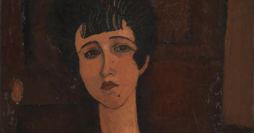 La triste histoire derrière le tableau de Modigliani qui cachait le portrait de son amante