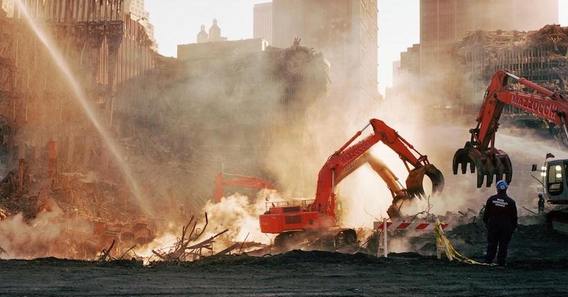 Les ruines fumantes des attentats du 11-Septembre documentées par Wim Wenders