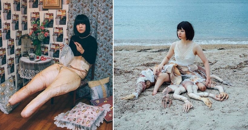 Dans ses autoportraits poétiques, Mari Katayama célèbre son corps et ses membres amputés