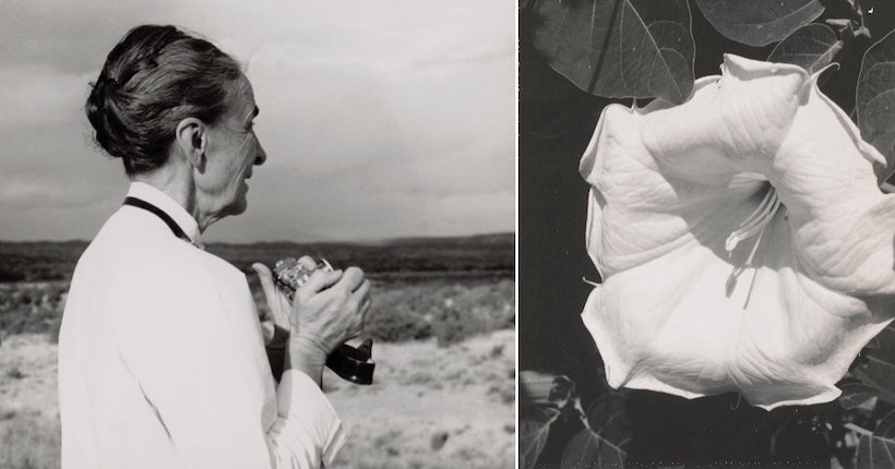 Célèbre peintre, Georgia O’Keeffe s’épanouissait aussi dans la photographie