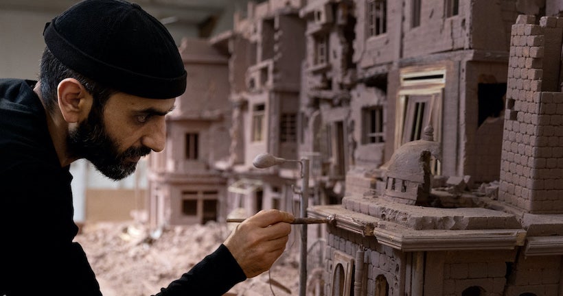 Khaled Dawwa, sculpteur en exil des ruines syriennes