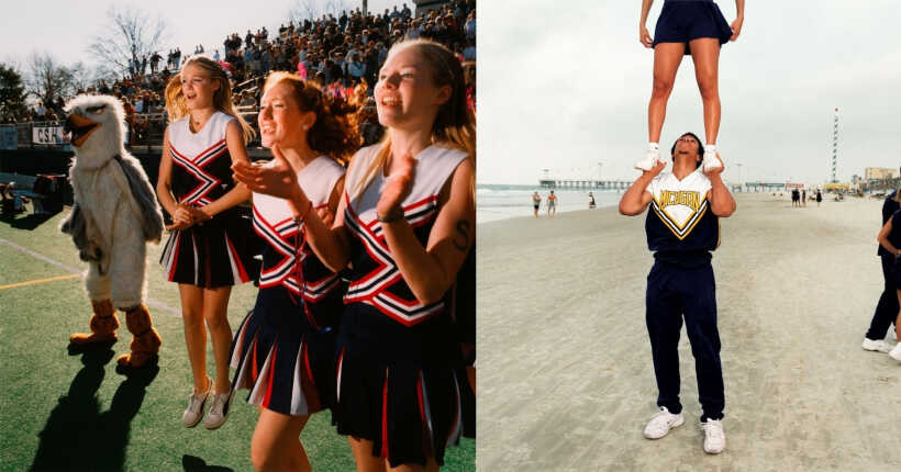 Une troupe de cheerleaders documentée dans les années 2000 par Brian Finke