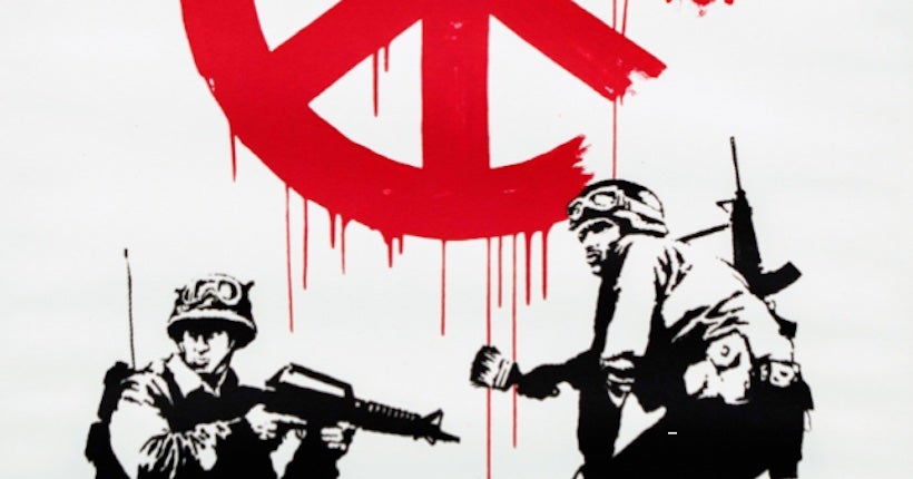 Une œuvre antiguerre de Banksy vendue pour aider l’Ukraine