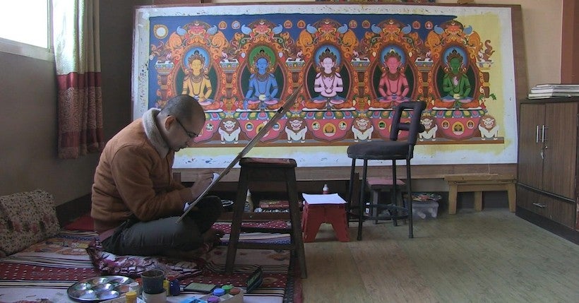 Qu’est-ce que le paubha, cet art pictural sacré du Népal ?