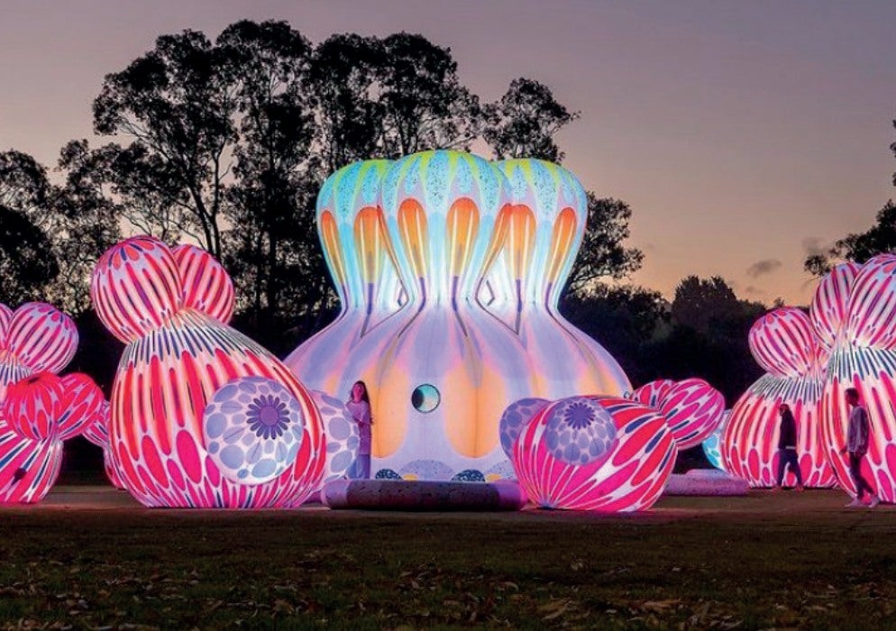 Une expo immersive vous invite à plonger dans des sculptures gonflables monumentales
